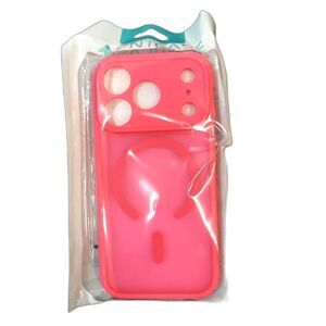 FNTCase iPhone 17 PRO Phone Case Protector Bright Pink